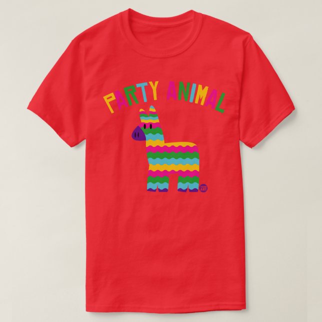 PARTY ANIMAL T SHIRT (Design framsida)