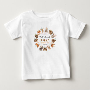 Party Animals 2-årsdag   Söta djungeldjur T Shirt