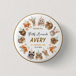 Party Animals 2nd Birthday | Cute Jungle Animal Knapp