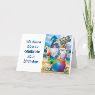 PARTY ANIMALS GNOME STIL KORT