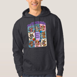 Party Animals ’Gott nytt år’ Hoodie