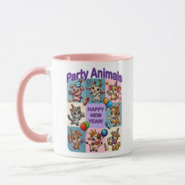 Party Animals ’Gott nytt år’ Mugg