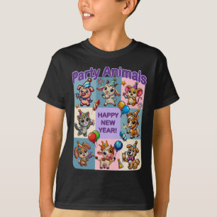 Party Animals ’Gott nytt år’ T Shirt