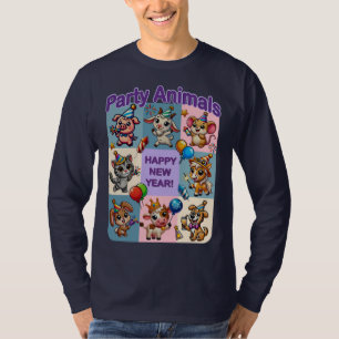 Party Animals "Gott Nytt År" T Shirt