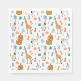 Party Animals Napkins Pappersservett