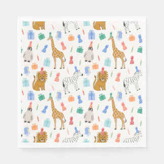 Party Animals Napkins Pappersservett