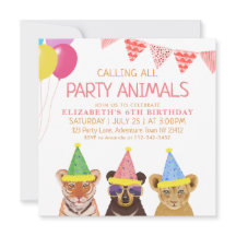Party Animals Rosa Birthday