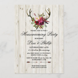 Party Antlers Stag Inbjudan