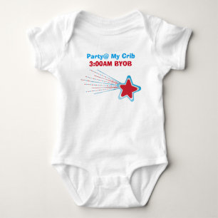 *Party Baby Jersey Bodykostym Tee Shirt