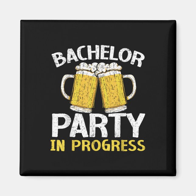 Party Bachelor är under utveckling efter Bröllop G Magnet (Framsidan)