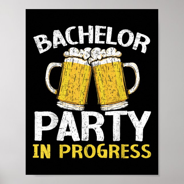 Party Bachelor är under utveckling efter Bröllop G Poster (Framsidan)