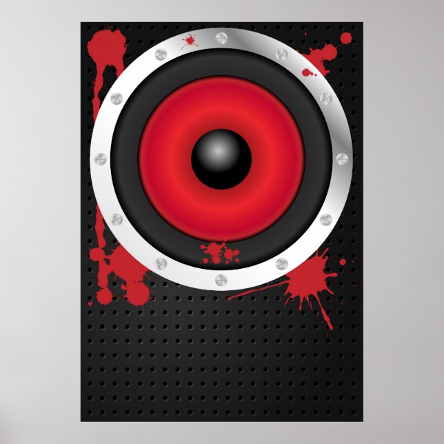 Party-bakgrund Poster (Framsidan)