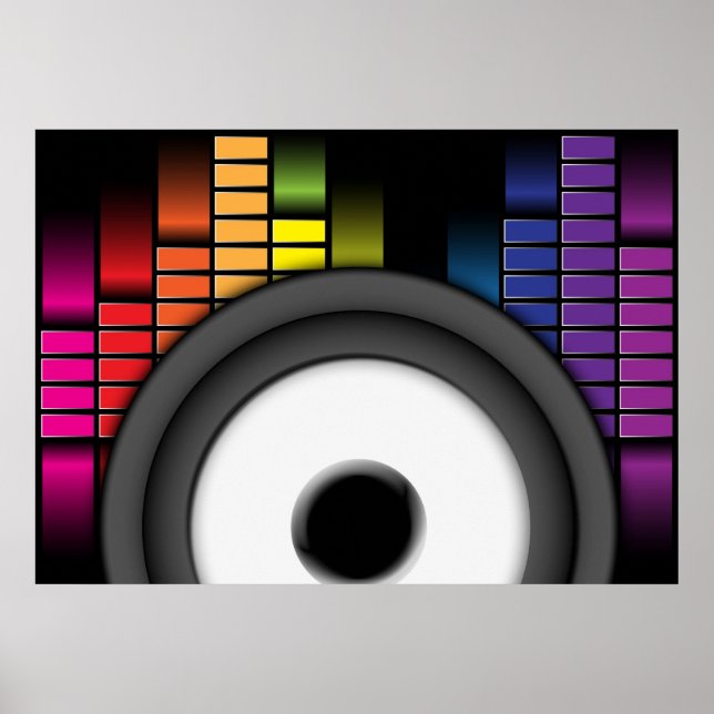 Party-bakgrund Poster (Framsidan)