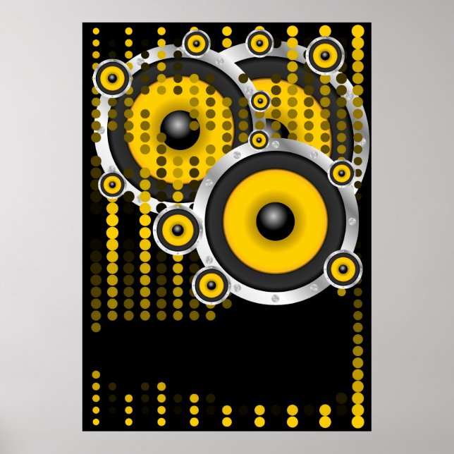 Party-bakgrund Poster (Framsidan)