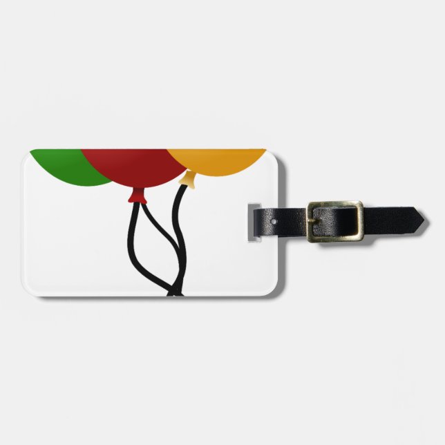 Party-ballonger Bagagebricka (Horisontell Framsida)