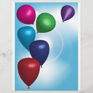 Party-ballonger Reklamblad