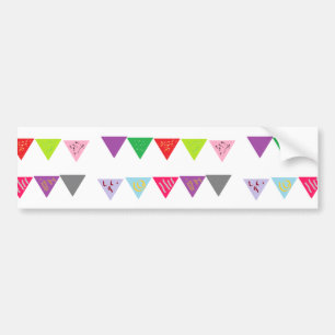 Party-banderoll Bildekal