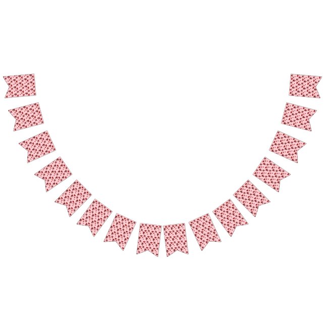 Party-banderollen på Alla hjärtans dag Vimplar (Alla)