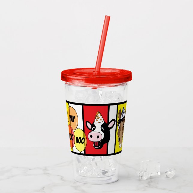 Party Barnyard Animals Take Away Mugg (Baksida Ice)