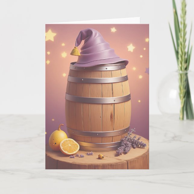 Party Barrel's Birthday Cheer Kort (Framsida)