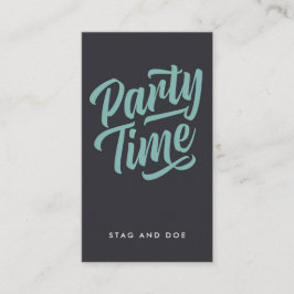 Party Biljett