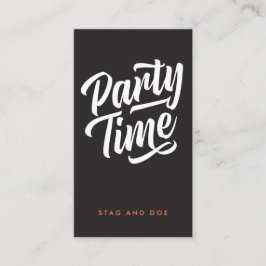 Party Biljett