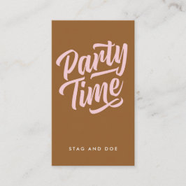 Party Biljett