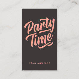 Party Biljett