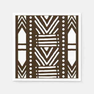 Party, Bröllop Afrikas Lera Trasa, Bord Napkins, Pappersservett
