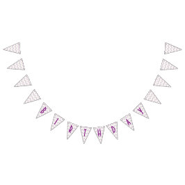 Party Bunting Banner/Chevron och Polka dots Vimplar