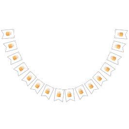 Party Bunting Banner med bild på en födelsedag Vimplar
