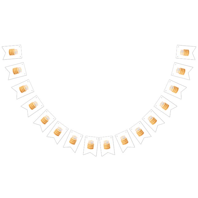 Party Bunting Banner med bild på en födelsedag Vimplar (Alla)