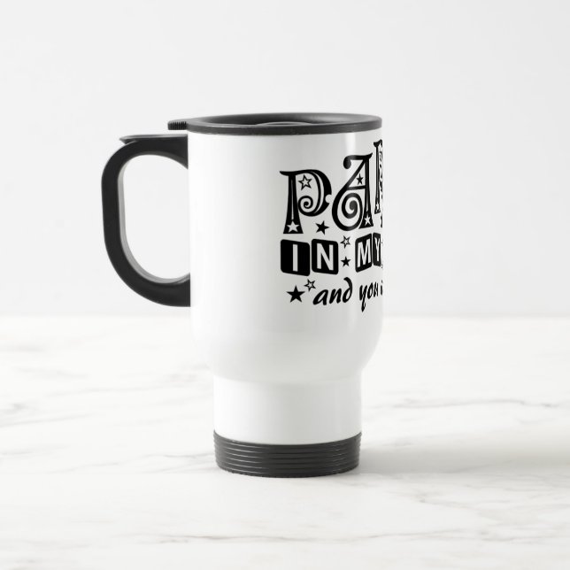 PARTY BYXOR mugg - välj stil och färg (Vänster)