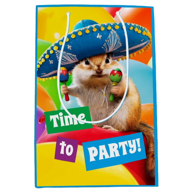 Party Chipmunk i Sombrero (Framsidan)