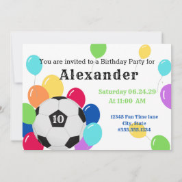 Party Colorful Ballon Soccer Ball Sports Birthday