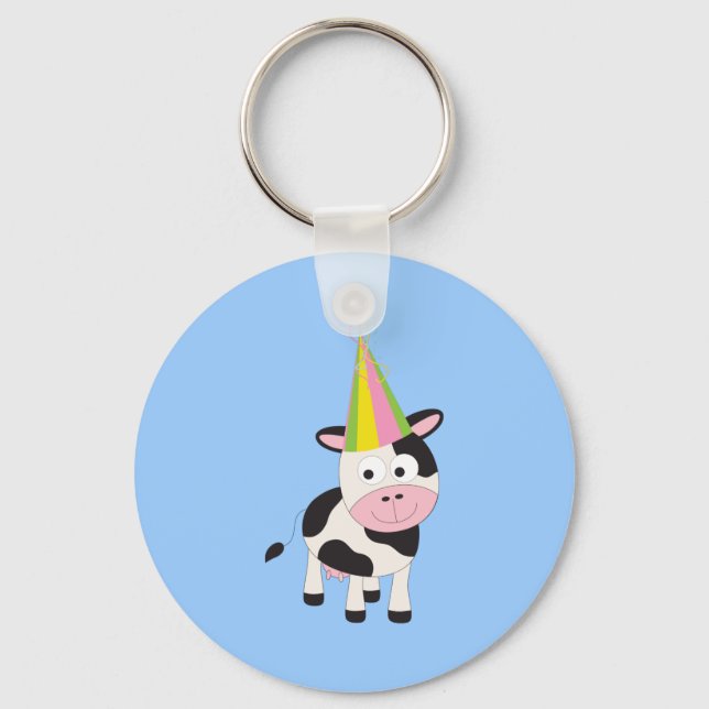 Party Cow Nyckelring (Framsida)