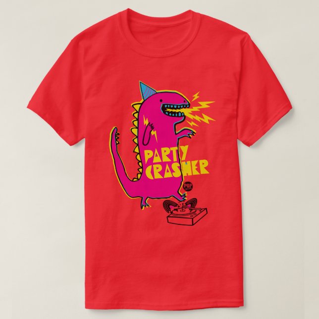 PARTY CRASHER T SHIRT (Design framsida)