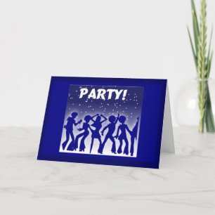 Party Disco Dancers Kort