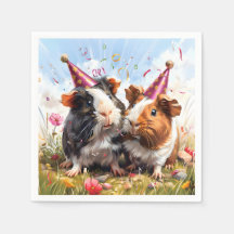 Party djur - 2 Guinea Grisar