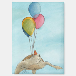 Party-djur: Turtle Magnet 2,5" x3,5"