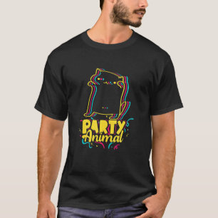 Party djurdisco dancing Cat Meme T Shirt
