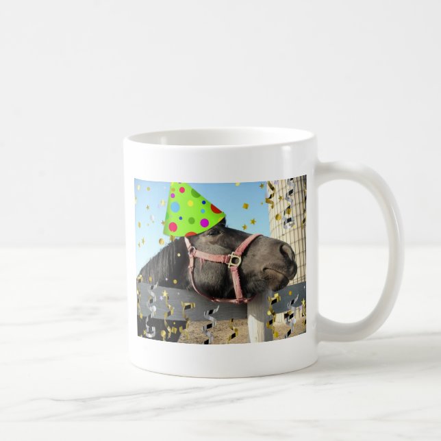 Party Djurhäst Kaffemugg (Höger)
