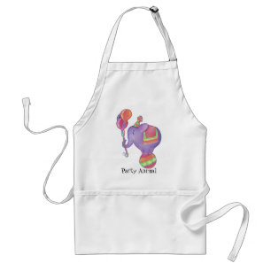 Party Elephant Apron Förkläde