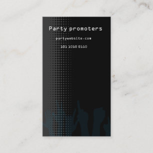 Party- eller klubbstilvisitkort visitkort