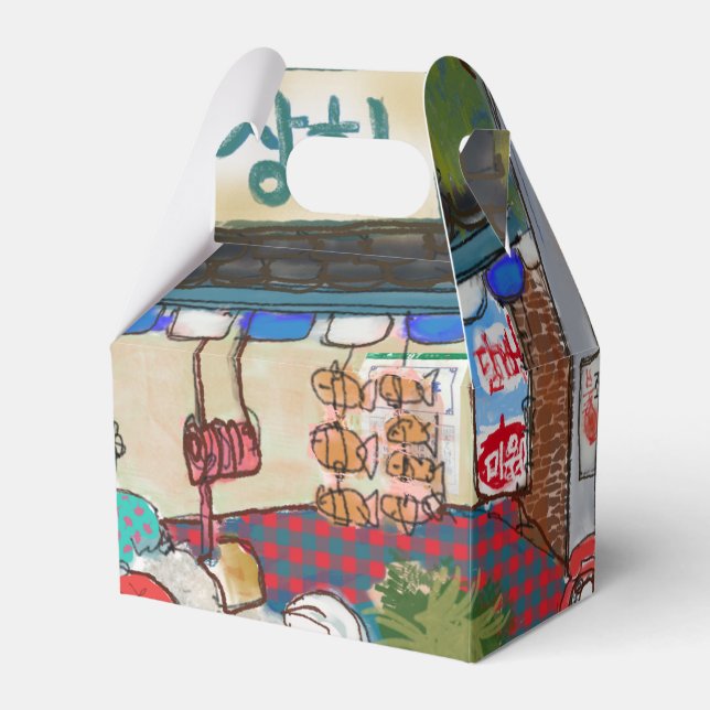 Party Favor Box | Craft Party Supply & Gift Packag Presentaskar (Framsidan Sidan)