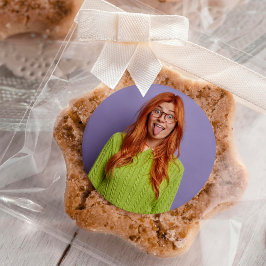 Party favors för fotoPersonligen Funny Anpassnings Runt Klistermärke