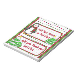 Party favors för Helgdag Candy Pub Wrappers Anteckningsblock