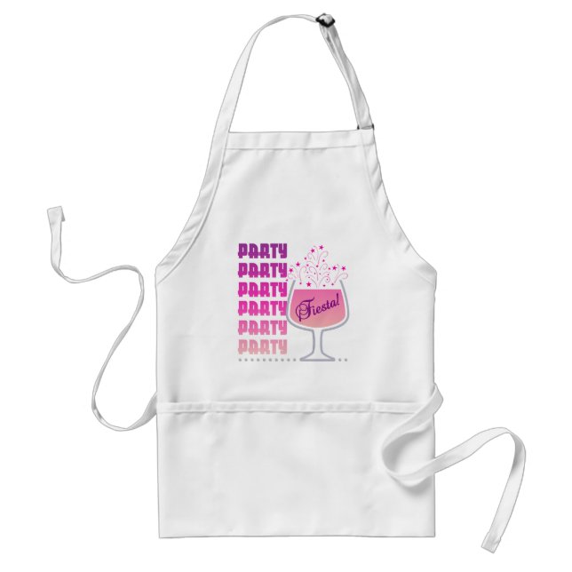 Party - Fiesta apron - välj stil Förkläde (Framsidan)