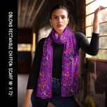 Party Firande Färgfull konfetti Lila Chiffon Sjal<br><div class="desc">Party Firande: Färglöst konfetti Djupt Lila Chiffon Scarf. Anpassa den med teckningen. Redigera den om du vill ändra bakgrunden till färgaden. För alla tillfälle,  nyårsdagen,  4 juli,  jul,  Mors dag,  födelsedag,  en gåva till dig eller någon speciell.</div>