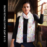 Party Firande Färgfull konfetti vit Chiffon<br><div class="desc">Party Firande färglöst konfetti vit bakgrund Chiffon Scarf. Anpassa den med teckningen. Redigera den om du vill ändra bakgrunden till färgaden. För alla tillfälle,  nyårsdagen,  4 juli,  jul,  Mors dag,  födelsedag,  en gåva till dig eller någon speciell.</div>